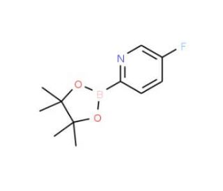 5-Fluoropyridine-2-boronic acid pinacol ester (CAS 791819-04-0) - chemical structure image