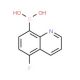 5-Fluoroquinoline-8-boronic acid (CAS 1072951-45-1) - chemical structure image