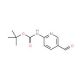 (5-Formylpyridin-2-yl)carbamic acid tert butyl ester (CAS 199296-40-7) - chemical structure image