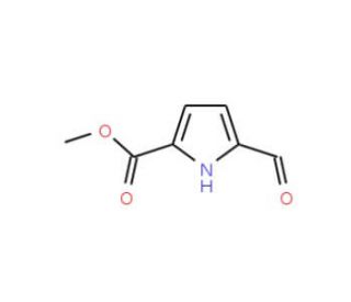 5-Formylpyrrole-2-carboxylic acid methyl ester (CAS 1197-13-3) - chemical structure image