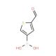 5-Formylthiophene-3-boronic acid (CAS 175592-59-3) - chemical structure image