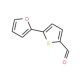5-(Fur-2-yl)thiophene-2-carboxaldehyde (CAS 868755-64-0) - chemical structure image