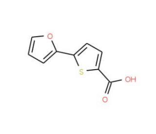 5-Fur-2-ylthiophene-2-carboxylic acid (CAS 868755-62-8) - chemical structure image