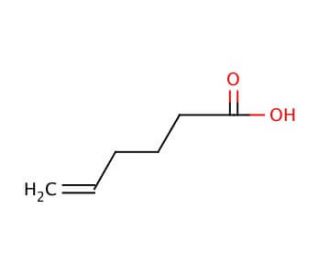 5-Hexenoic acid (CAS 1577-22-6) - chemical structure image