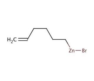 5-Hexenylzinc bromide solution (CAS 226570-65-6) - chemical structure image