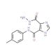 5-Hydrazinocarbonyl-1H-imidazole-4-carboxylic acid p-tolylamide (CAS 89562-41-4) - chemical structure image