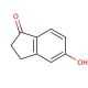 5-Hydroxy-1-indanone (CAS 3470-49-3) - chemical structure image