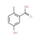 5-Hydroxy-2-methylbenzoic acid (CAS 578-22-3) - chemical structure image