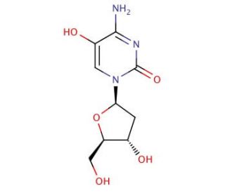 5-Hydroxy-2′-deoxycytidine - chemical structure image
