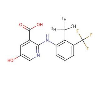 5-Hydroxy Flunixin-d3 (Major) - chemical structure image