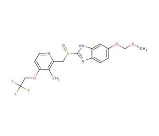 5-Hydroxy Lansoprazole Methoxymethyl ether - chemical structure image