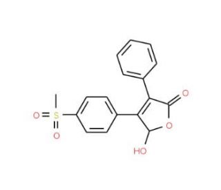 5-Hydroxy Vioxx (CAS 185147-17-5) - chemical structure image