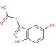 5-Hydroxyindole-3-acetic acid (CAS 54-16-0) - chemical structure image