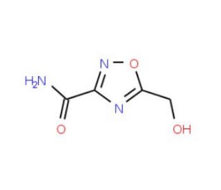 5-(hydroxymethyl)-1,2,4-oxadiazole-3-carboxamide - chemical structure image
