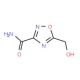 5-(hydroxymethyl)-1,2,4-oxadiazole-3-carboxamide - chemical structure image