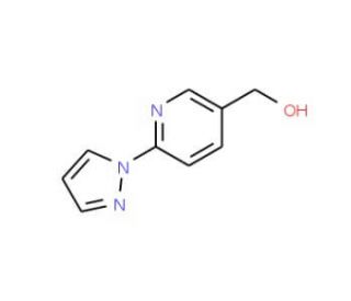 5-Hydroxymethyl-2-(1-pyrazolyl)pyridine (CAS 748796-38-5) - chemical structure image