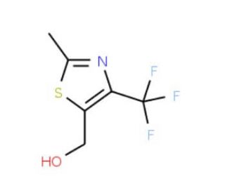 5-Hydroxymethyl-2-methyl-4-trifluoromethyl-1,3-thiazole (CAS 1000339-72-9) - chemical structure image