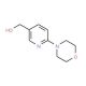 5-(Hydroxymethyl)-2-morpholin-4-ylpyridine (CAS 388088-73-1) - chemical structure image