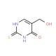 5-(Hydroxymethyl)-2-thiouracil (CAS 93185-31-0) - chemical structure image