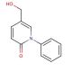 5-Hydroxymethyl-N-phenyl-2-1H-pyridone (CAS 887406-49-7) - chemical structure image