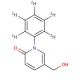 5-Hydroxymethyl-N-phenyl-2-1H-pyridone-d5 (CAS 1020719-52-1) - chemical structure image