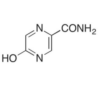 5-Hydroxypyrazinecarboxamide - chemical structure image