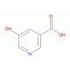 5-Hydroxypyridine-3-carboxylic acid (CAS 27828-71-3) - chemical structure image