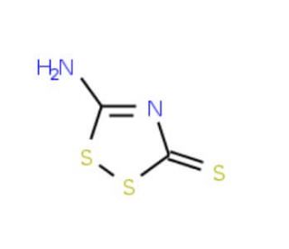 5-Imino-5H-[1,2,4]dithiazole-3-thiol (CAS 6846-35-1) - chemical structure image