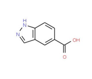 5-Indazolecarboxylic acid (CAS 61700-61-6) - chemical structure image