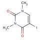 5-Iodo-1,3-dimethyluracil (CAS 40738-83-8) - chemical structure image