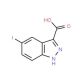 5-Iodo-1H-indazole-3-carboxylic acid (CAS 1077-97-0) - chemical structure image
