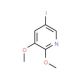 5-Iodo-2,3-dimethoxypyridine (CAS 1138444-04-8) - chemical structure image