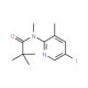 5-Iodo-3-methyl-2-(N,2,2,2-tetramethylacetamido)pyridine (CAS 942206-32-8) - chemical structure image