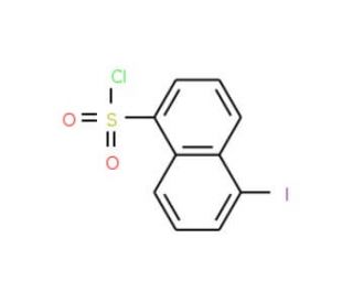 5-Iodo-naphthalene-1-sulfonyl chloride (CAS 110448-35-6) - chemical structure image