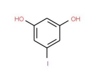 5-Iodoresorcinol (CAS 64339-43-1) - chemical structure image