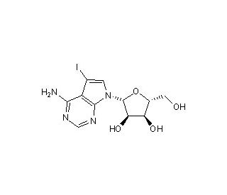 5-Iodotubercidin (CAS 24386-93-4) - chemical structure image
