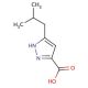 5-Isobutyl-1H-pyrazole-3-carboxylic Acid - chemical structure image