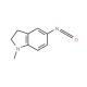 5-Isocyanato-1-methylindoline (CAS 921938-71-8) - chemical structure image