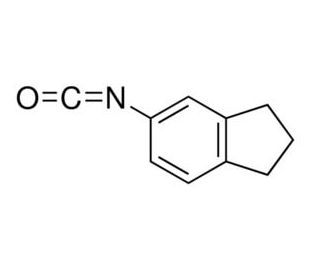 5-isocyanato-2,3-dihydro-1H-indene (CAS 120912-37-0	) - chemical structure image