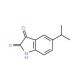 5-Isopropyl-1H-indole-2,3-dione (CAS 150560-58-0) - chemical structure image