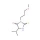 5-Isopropyl-3-(3-methoxy-propyl)-2-thioxo-imidazolidin-4-one - chemical structure image
