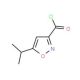 5-Isopropylisoxazole-3-carbonyl chloride - chemical structure image