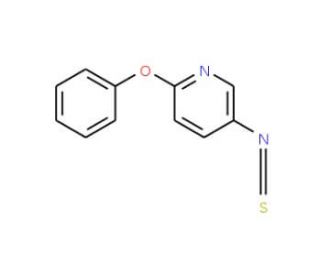 5-Isothiocyanato-2-phenoxypyridine (CAS 52024-70-1) - chemical structure image