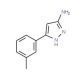 5-m-Tolyl-2H-pyrazol-3-ylamine (CAS 80568-96-3) - chemical structure image