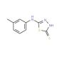 5-m-Tolylamino-[1,3,4]thiadiazole-2-thiol (CAS 52494-32-3) - chemical structure image