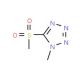 5-methanesulfonyl-1-methyl-1H-1,2,3,4-tetrazole - chemical structure image