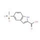5-Methanesulfonyl-1H-indole-2-carboxylic acid (CAS 367501-41-5) - chemical structure image