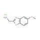 (5-Methoxy-1,3-benzoxazol-2-yl)methylamine hydrochloride - chemical structure image