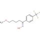 5-Methoxy-1-[4-(trifluoromethyl)phenyl]-1-pentanone Oxime (CAS 61747-22-6) - chemical structure image