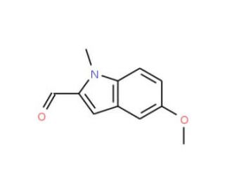 5-Methoxy-1-methyl-1H-indole-2-carbaldehyde - chemical structure image